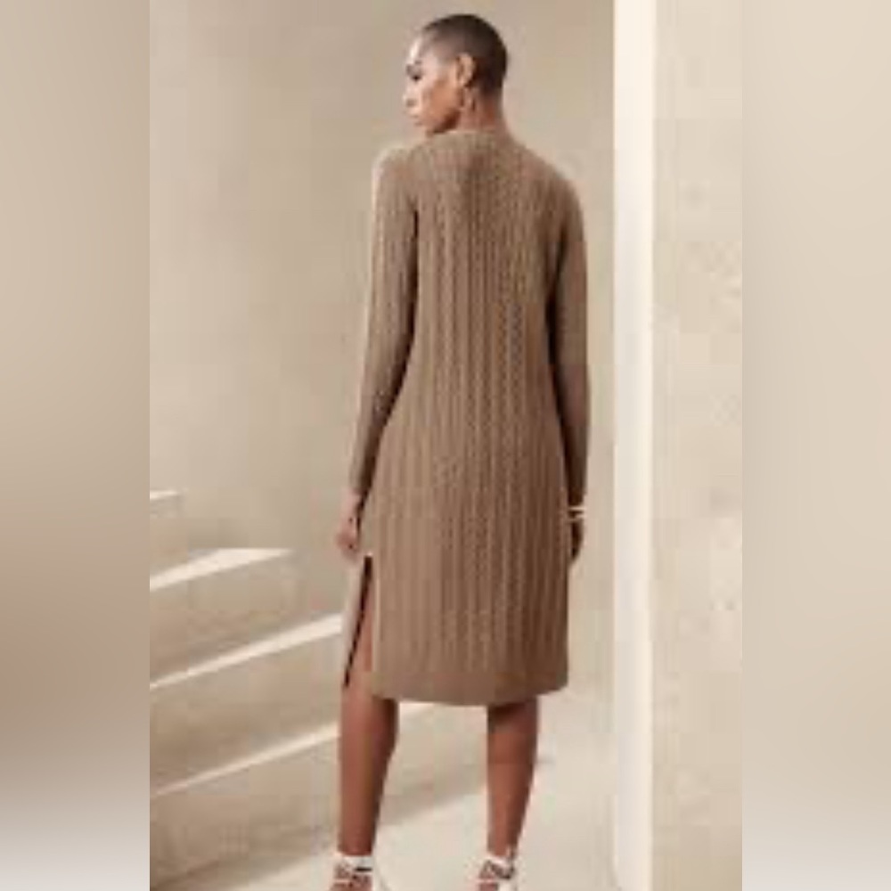 Banana Republic Cavo Merino Wool Duster Cardigan